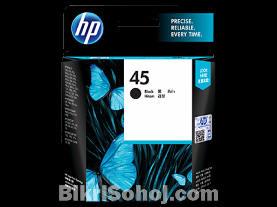 HP 45 Black Original Ink Cartridge (51645AA)